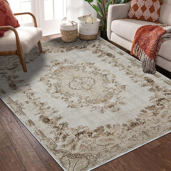 Bazzano Home Yıkanabilir, Dijital Baskı Halı – BZN - 1021