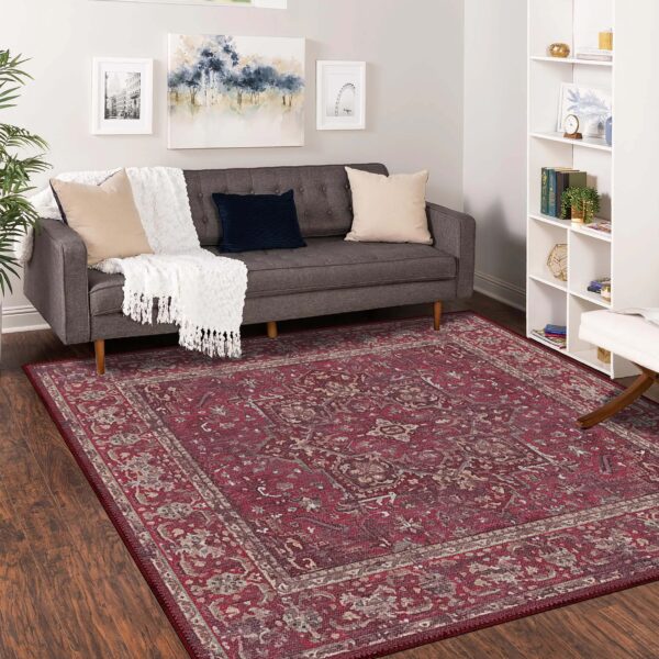 Bazzano Home Yıkanabilir, Dijital Baskı Halı – BZN - 1310