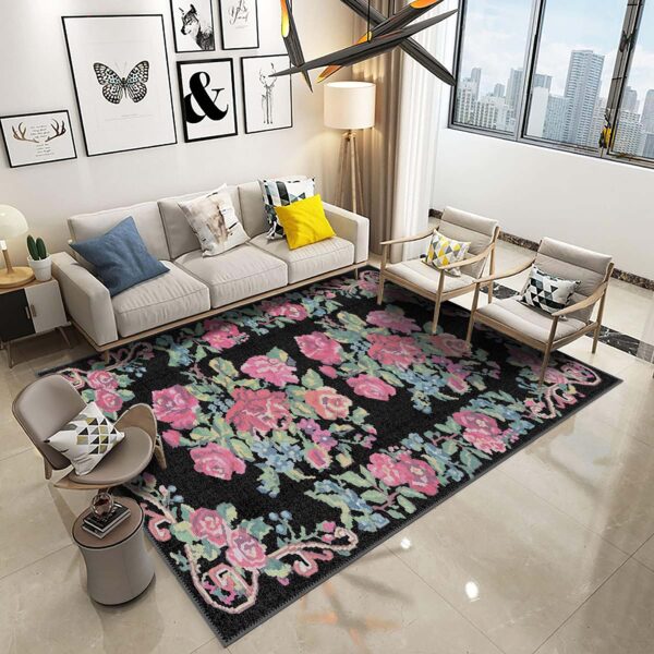 Bazzano Home Yıkanabilir, Dijital Baskı Halı – BZN - 1326