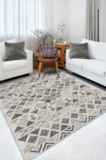 Bazzano Home Yıkanabilir, Dijital Baskı Halı – BZN - 3049