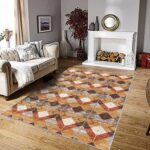 Bazzano Home Yıkanabilir, Dijital Baskı Halı – BZN - 3051 - Görsel 2