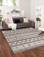 Bazzano Home Yıkanabilir, Dijital Baskı Halı – BZN - 3135