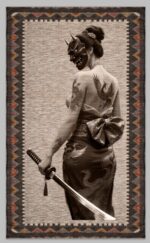 Bazzano Home Yıkanabilir, Dijital Baskı Halı – BZN - Geyşa - Samurai - Görsel 2