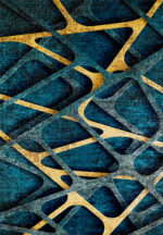 Bazzano Home Yıkanabilir, Dijital Baskı Halı – BZN - 2627 OK - Görsel 3