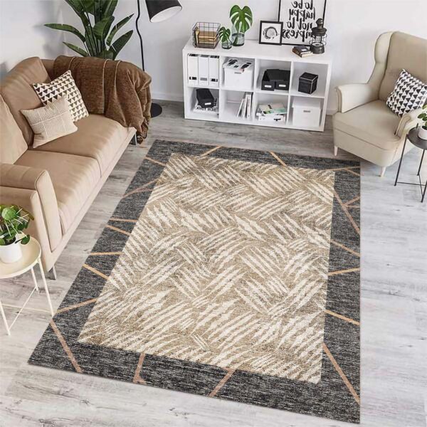 Bazzano Home Yıkanabilir, Dijital Baskı Halı – BZN - 7001 OK