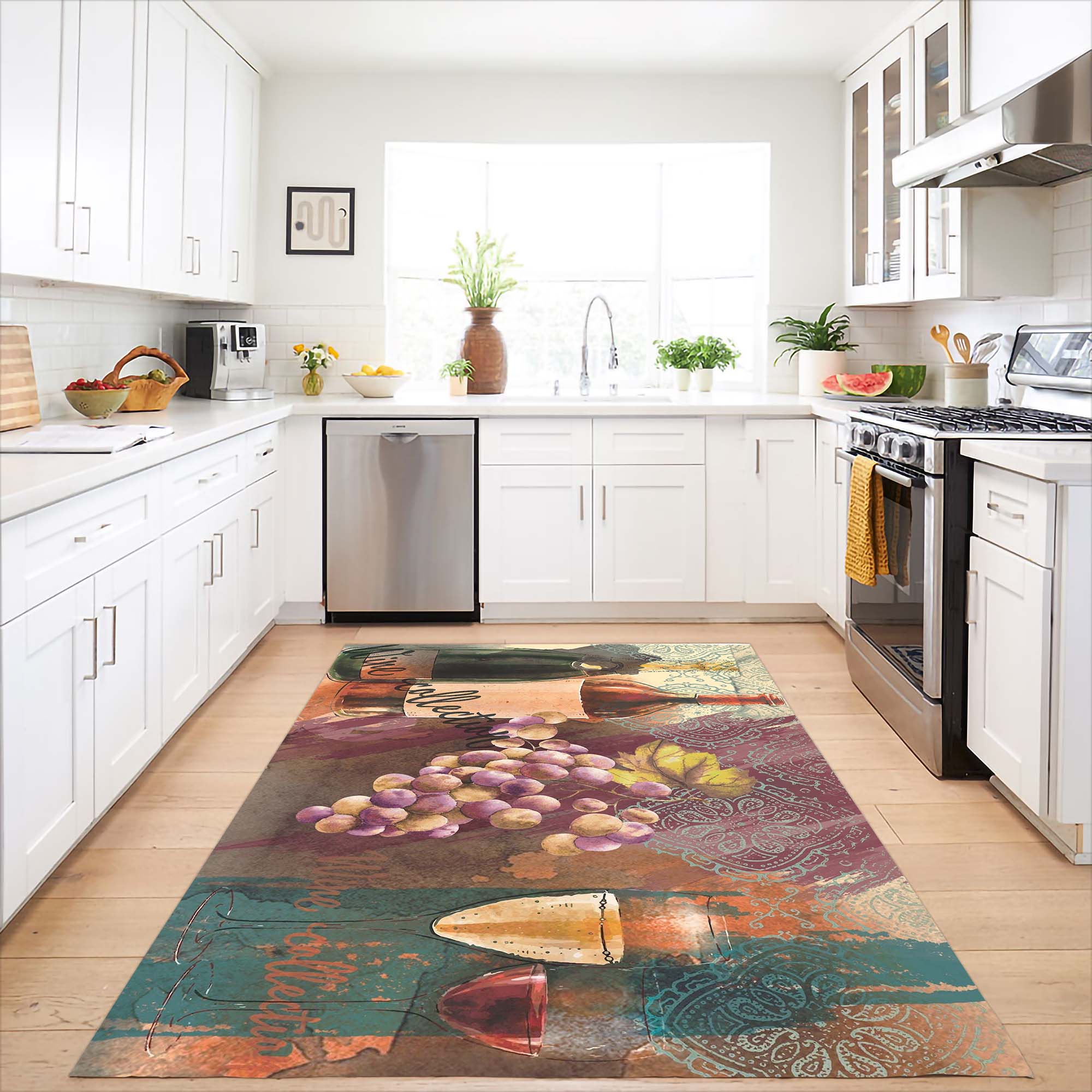 BZN - KCH 1001 - 002 Bazzano Home Yıkanabilir, Dijital Baskı Halı – BZN - KCH 1001 OK - Görsel 1