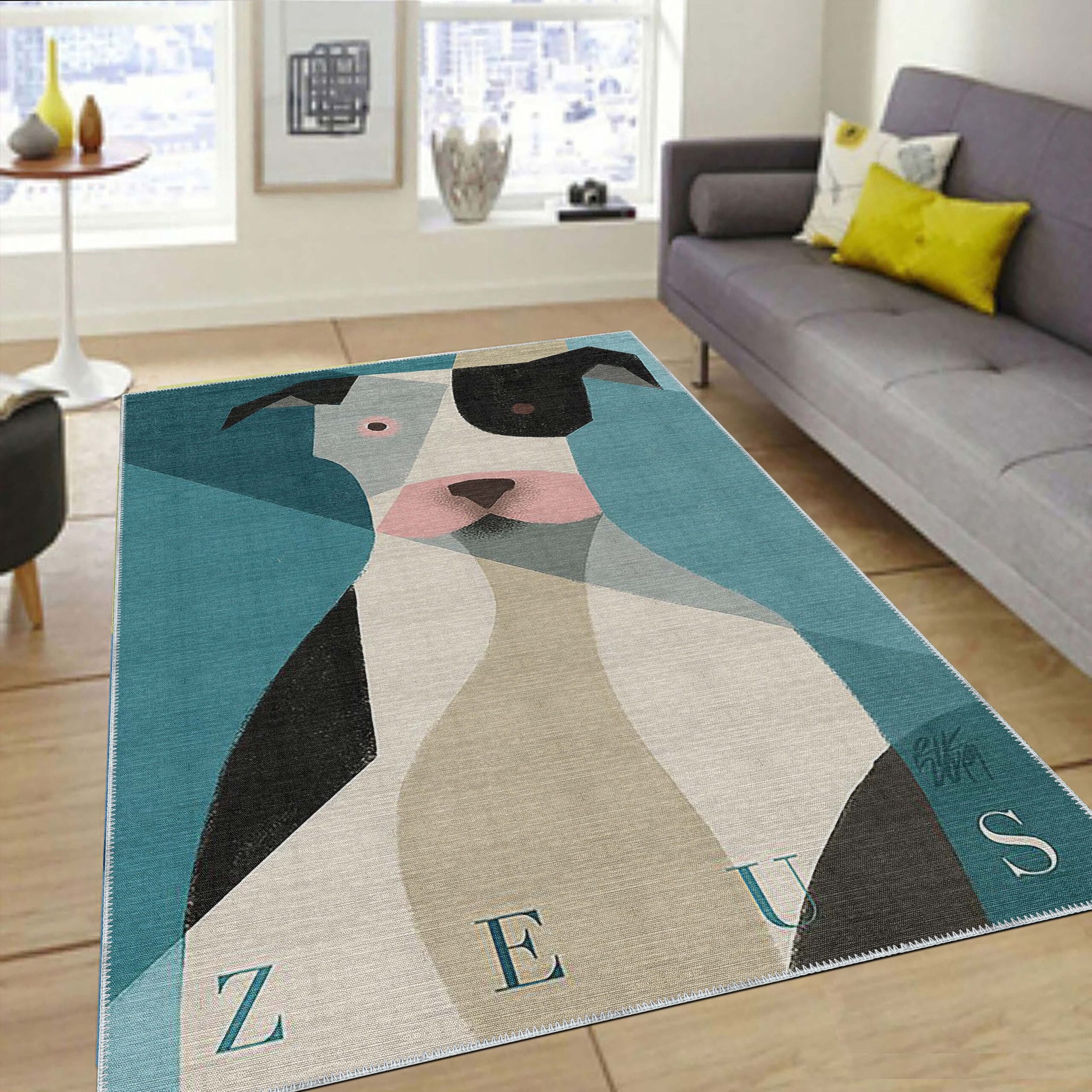 BZN - LA1002 - 002 Bazzano Home Yıkanabilir, Dijital Baskı Halı – BZN - LA1002 - Görsel 1