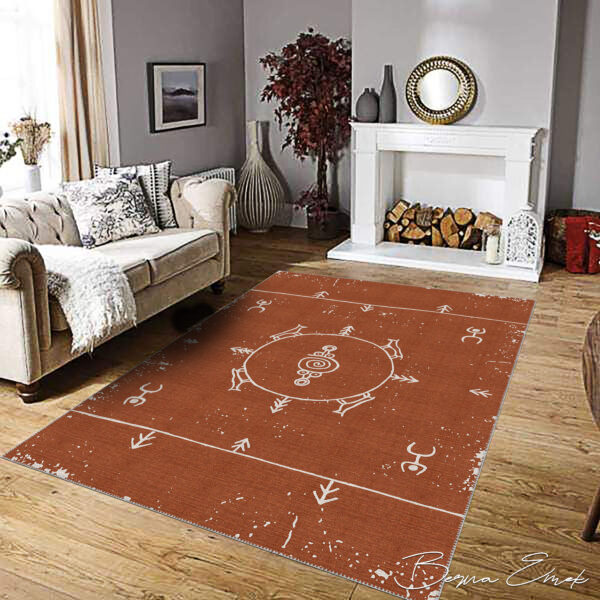 Bazzano Home Yıkanabilir, Dijital Baskı Halı – Berna EMEK - RT-0001