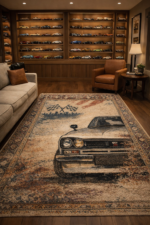 Bazzano Home Yıkanabilir, Dijital Baskı Halı – BZN - GTR - Görsel 2