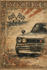 Bazzano Home Yıkanabilir, Dijital Baskı Halı – BZN - GTR