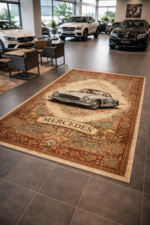 Bazzano Home Yıkanabilir, Dijital Baskı Halı – BZN - Mercedes - Görsel 3