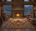 Bazzano Home Yıkanabilir, Dijital Baskı Halı – BZN - Bear - Görsel 2