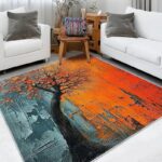 Bazzano Home Yıkanabilir, Dijital Baskı Halı – BZN - RZ 0001