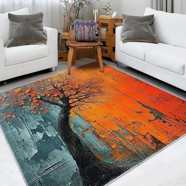 Bazzano Home Yıkanabilir, Dijital Baskı Halı – BZN - RZ 0001