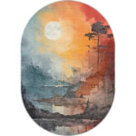 Bazzano Home Yıkanabilir, Dijital Baskı Halı – BZN - RZ 0006 - Görsel 9