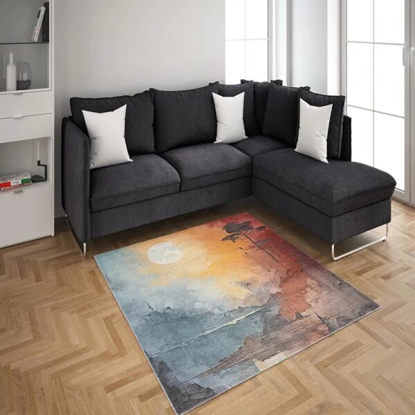 Bazzano Home Yıkanabilir, Dijital Baskı Halı – BZN - RZ 0006