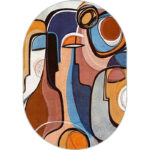 Bazzano Home Yıkanabilir, Dijital Baskı Halı – BZN - RZ 0007 - Görsel 9