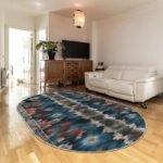 Bazzano Home Yıkanabilir, Dijital Baskı Halı – BZN - RZ 0008 - Görsel 8