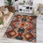 Bazzano Home Yıkanabilir, Dijital Baskı Halı – BZN - RZ 0009 - Görsel 6