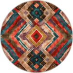 Bazzano Home Yıkanabilir, Dijital Baskı Halı – BZN - RZ 0009 - Görsel 5