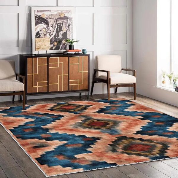 Bazzano Home Yıkanabilir, Dijital Baskı Halı – BZN - RZ 0010