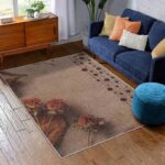 Bazzano Home Yıkanabilir, Dijital Baskı Halı – BZN - RZ 0015 - Görsel 7