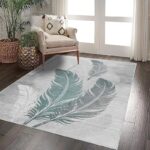 Bazzano Home Yıkanabilir, Dijital Baskı Halı – BZN - RZ 0020 - Görsel 7