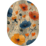 Bazzano Home Yıkanabilir, Dijital Baskı Halı – BZN - RZ 0021 - Görsel 10