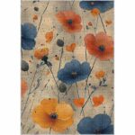 Bazzano Home Yıkanabilir, Dijital Baskı Halı – BZN - RZ 0021 - Görsel 8