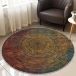 Bazzano Home Yıkanabilir, Dijital Baskı Halı – BZN - RZ 0024 - Görsel 5