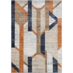 Bazzano Home Yıkanabilir, Dijital Baskı Halı – BZN - RZ 0026 - Görsel 8