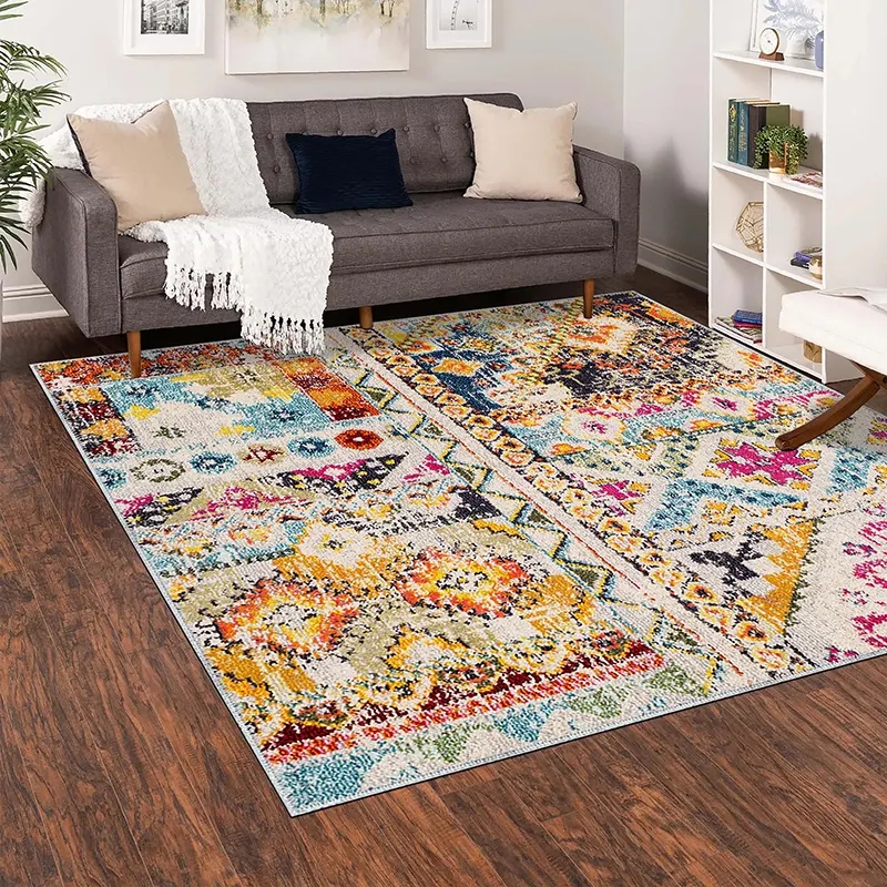 RZ-0038-sqr-scene Bazzano Home Yıkanabilir, Dijital Baskı Halı – BZN - RZ 0038 - Görsel 1