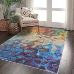 Bazzano Home Yıkanabilir, Dijital Baskı Halı – BZN - RZ 0040 - Görsel 7