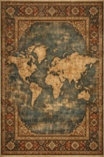 Bazzano Home Yıkanabilir, Dijital Baskı Halı – BZN - World