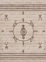 Bazzano Home Yıkanabilir, Dijital Baskı Halı – Primal Spirits - Görsel 5