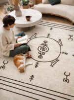 Bazzano Home Yıkanabilir, Dijital Baskı Halı – Primal Spirits - Görsel 3